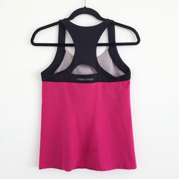 2/$35 Under ARMOUR Athletic Racer Back Top Size S - Picture 2 of 8